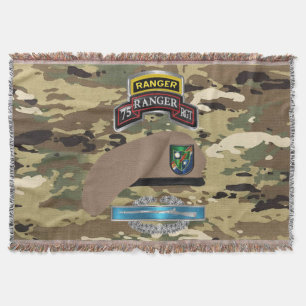 75e Ranger Regiment Veteraan Camo Deken