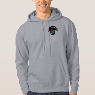 75e Ranger Rgt - scroll & flash Hoodie
