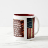 75e Régiment de Rangers - Mug de victoire (Devant droit)