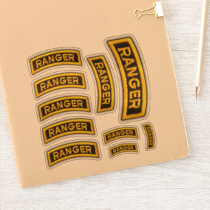 75e Sticker van Rangers Veterans van het leger