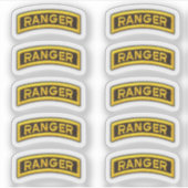 75e Stickers Contour vétéran du régiment de Ranger (Devant)