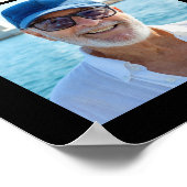 75e Verjaardag 51 Fotocollage Proost op 75 Jaar Poster (Hoek)