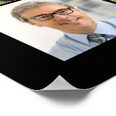 75e verjaardag 86 foto's 75 jaar in de maak poster (Hoek)