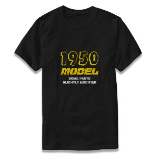 75e verjaardag cadeaus Grappige zwarte T-Shirten v T-shirt