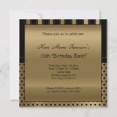 75e verjaardag | DIY-tekst Kaart (Achterkant)