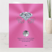 75e Verjaardagskaarten voor Haar, Mam, Vrouw, Zust Kaart (Achterkant)