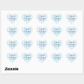 75ste trouwjubileum diamanten feest hart sticker (Vel)