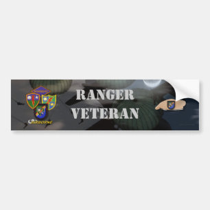 75th Army Airborne Ranger Son Vets Bumper Sticker