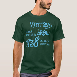 75th Birthday Gift 1938 Brew Name V9 T-shirt