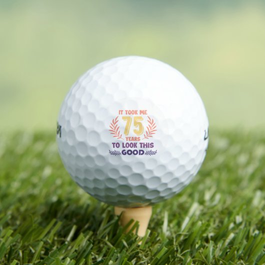 75th Birthday Golfballen (Insitu Shirt)