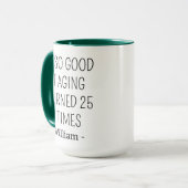 75th Birthday Party For Women Men 75 Years Old Mug (Devant gauche)