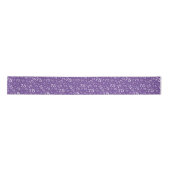 75th Modern Random Number Pattern Purple/White Lint (Voorkant)