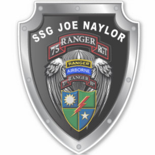 75th Ranger Regiment 3rd Bat "Rangers leiden de we Sticker