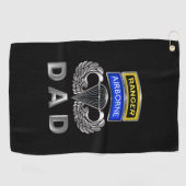 75th Ranger Regiment DAD Golfhanddoek (Horizontaal)