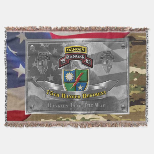 75th Ranger Regiment Deken (Voorkant)