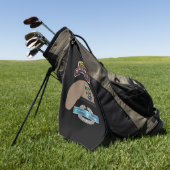 75th Ranger Regiment Golfhanddoek (Groen)