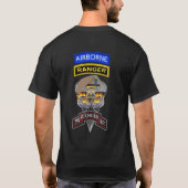75th Ranger Regiment "Sua Sponte" T-shirt (Achterkant)