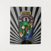 75th Ranger Regiment Wandkleed (Voorkant)