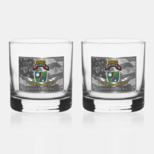 75th Ranger Regiment Whisky Glas