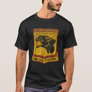 761st Battalion Black Panthers V03 T-shirt