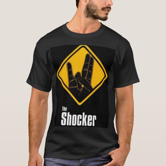 7655~Shocker-Posters T-shirt (Voorkant)