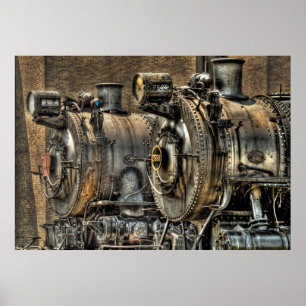7688 - Trein - Broers voor altijd Poster