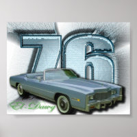 76 El dawg cadillac poster en haut