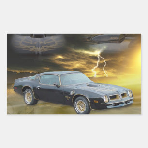 76 FireChicken Tribute Design Toolbox Rechthoekige Sticker