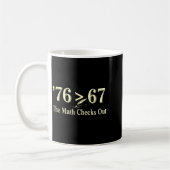 76 Groter Dan 67 George Washington Geschiedenis Pr Koffiemok (Links)