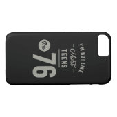 76 jaar oude bruistocht Case-Mate iPhone case (Achterkant (Horizontaal))