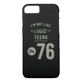 76 jaar oude bruistocht Case-Mate iPhone case (Achterkant)