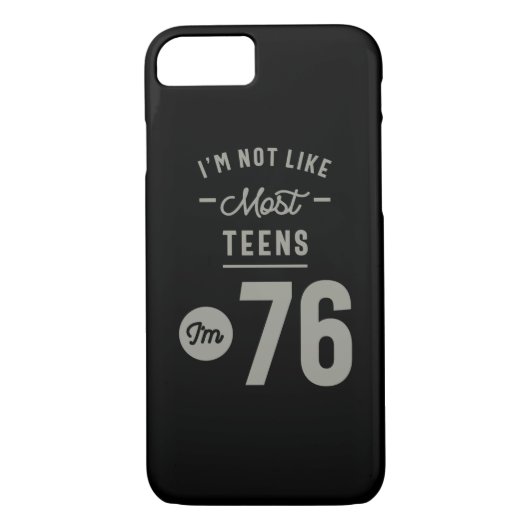 76 jaar oude bruistocht Case-Mate iPhone case (Achterkant)