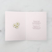 76e anniversaire, belle carte de fleurs (Intérieur)