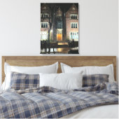 770 BIJ NACHT CANVAS AFDRUK (Insitu (Slaapkamer))