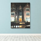 770 BIJ NACHT CANVAS AFDRUK (Insitu (Houten vloer))