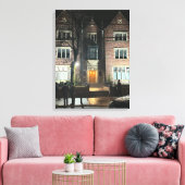 770 BIJ NACHT CANVAS AFDRUK (Insitu (Woonkamer))