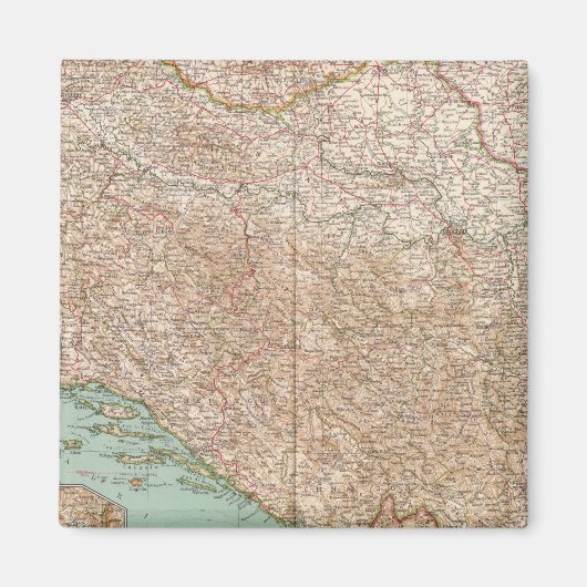 7778 Joegoslavië Magneet (Voorkant)