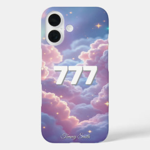 777 Engel Nummer – Geluk, Overvloed & Manifestatie iPhone 16 Hoesje