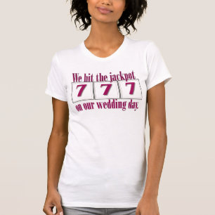 777 T-shirt Mariage - parfait pour le 7 juillet 20