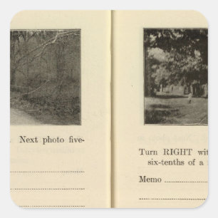 77881 Crotonon Hudson Buchanan Vierkante Sticker