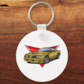 77-78 Gold Firebird Sleutelhanger (Voorkant)
