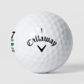 77 jaar en nog steeds swingende grappige 77e verja golfballen (Logo)