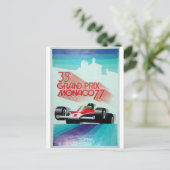 77 monoco grand prix briefkaart (Staand voorkant)