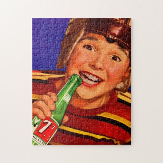 "77 soda ad 1950" legpuzzel (Verticaal)