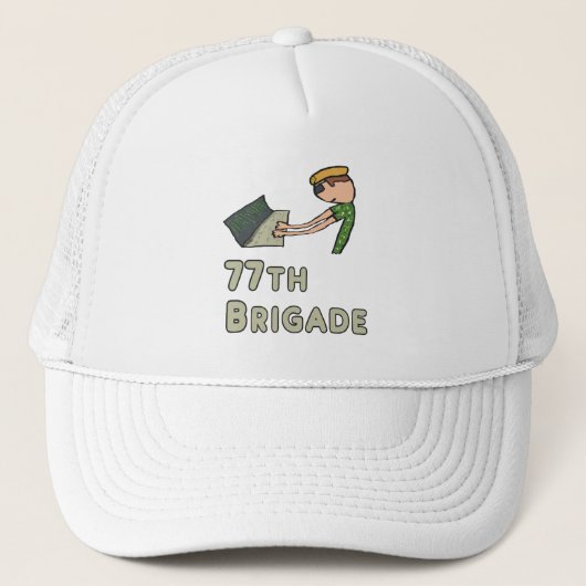 77e brigade trucker pet (Voorkant)