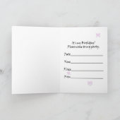 77e fête d'anniversaire Invitation (Intérieur)