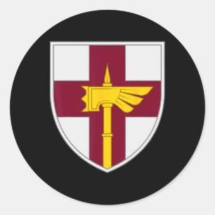 78e Luchtlandingsregiment Ault (Oekraine) Oekraïen Ronde Sticker