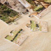 7985-Mama & Baby Wild Mustangs Puzzel (Zijkant)