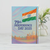 79e carte de l'Indépendance indienne (Debout devant)