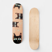 7 1/4-inch Mini Skateboard Rupydetequila Cats (Voorkant)